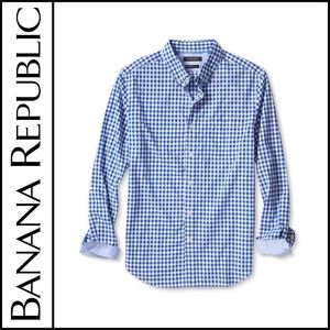 NWT { Banana Republic } “Grant” Slim Shirt